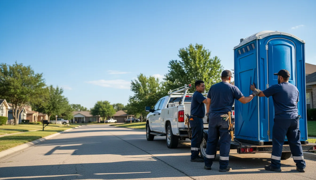 Portable Toilet Rental in Chesterfield, NJ near me